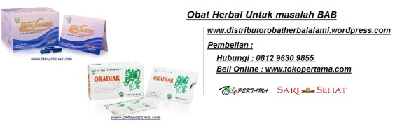 toko pertama Obat Herbal Diare n BAB