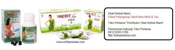 Paket Pelangsing Herbal new & merit-tea